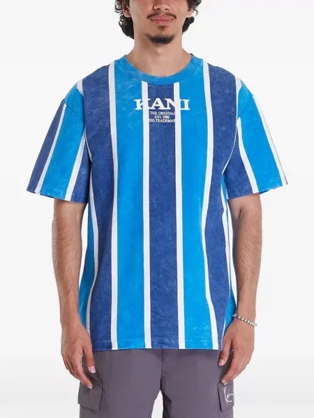 Tricou Karl Kani cu autograf albastru