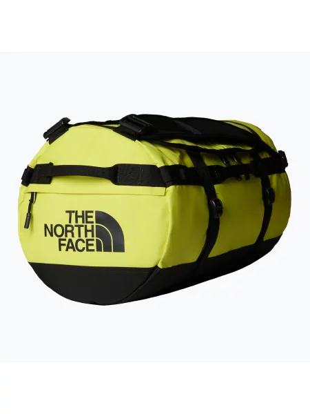Torba podróżna The North Face Base Camp Duffel S 50 l sulphur spring green/tnf black zielona