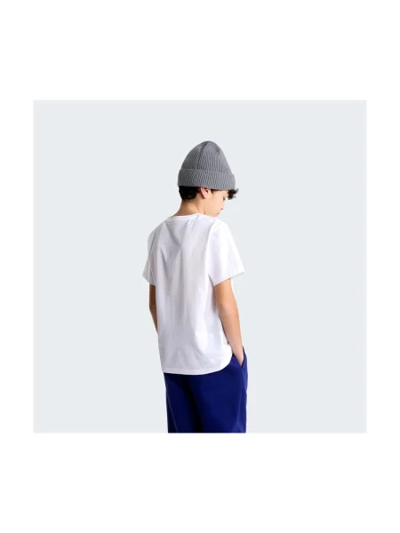 Tricou copii The North Face alb