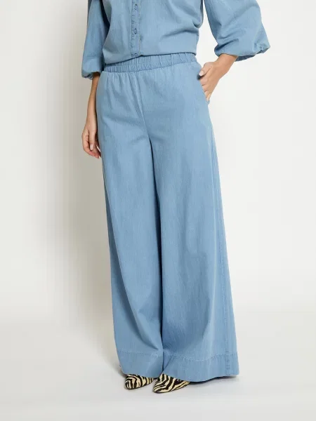 Peppercorn Pantaloni Nuisa denim albastru