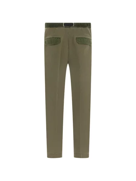 Pantaloni White Sand cu cataramă alb