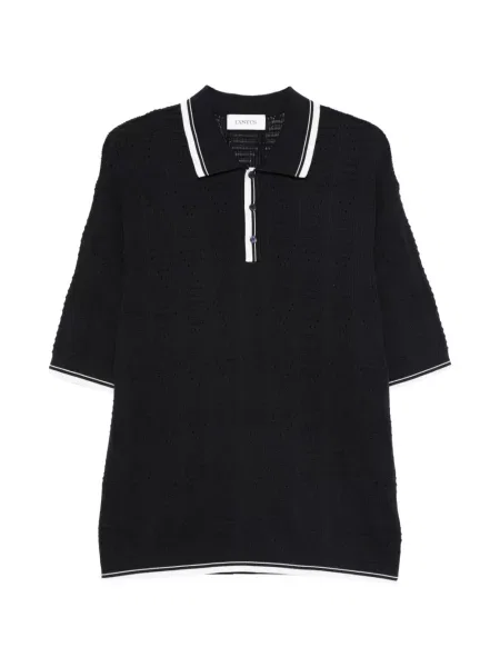 Поло тениска Laneus синьо