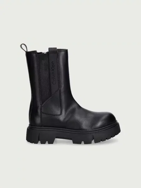 Calvin Klein боти челси за деца черно