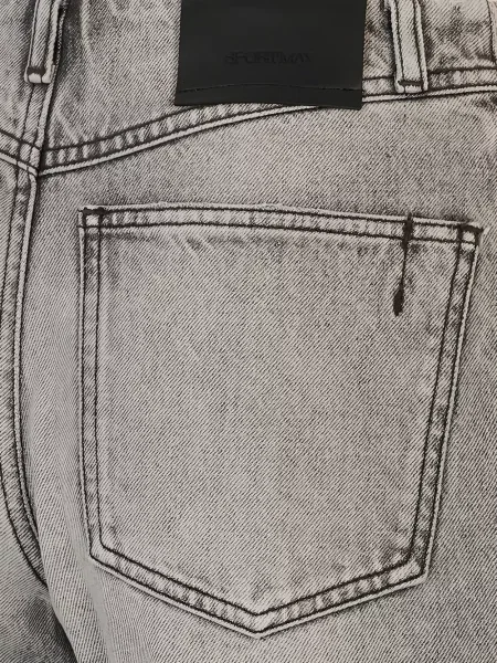 Široké džíny Sportmax šedé