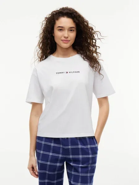 Tommy Hilfiger Tricou Essential alb