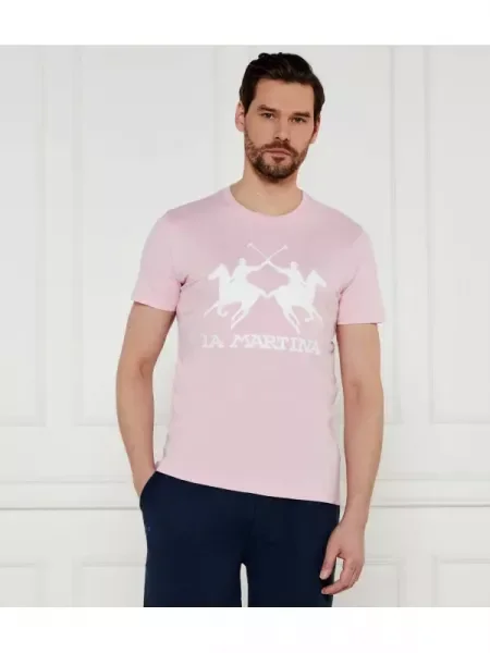 La Martina Tricou roz