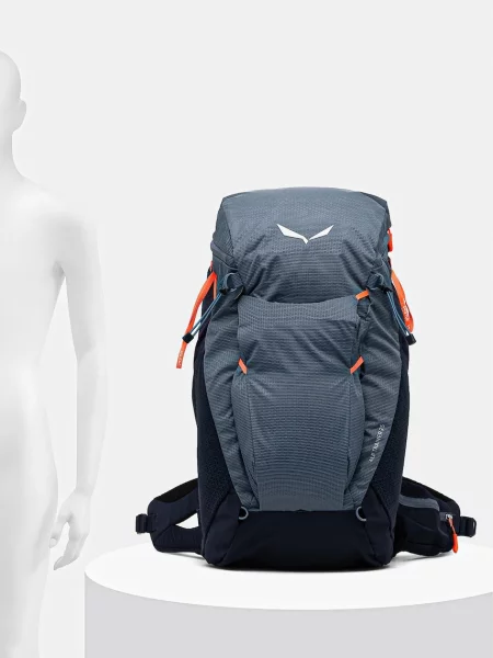 Однотонный большой рюкзак Salewa зеленый