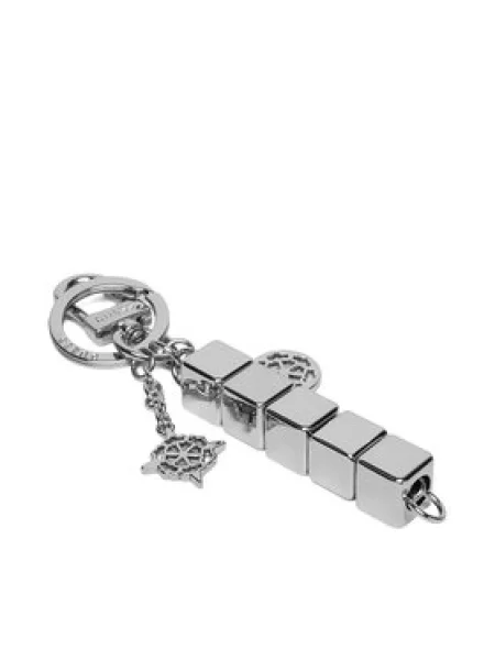 Obesek za ključe Guess srebrna