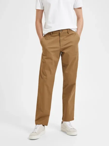 SELECTED HOMME Pantaloni eleganți NEW MILES' maro