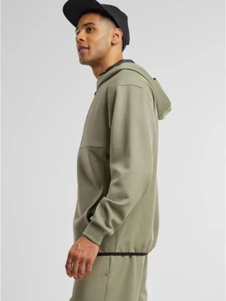 Urban Classics Hanorac Scuba verde negru