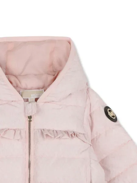 Kurtka dziecięca Michael Kors różowa