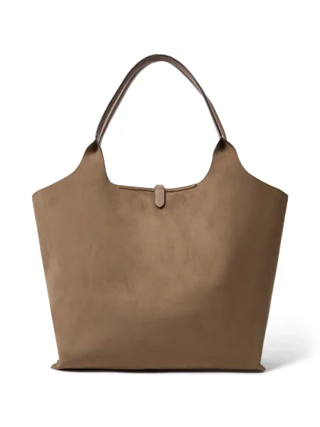 Shopper táska Stella Mccartney autogrammal barna