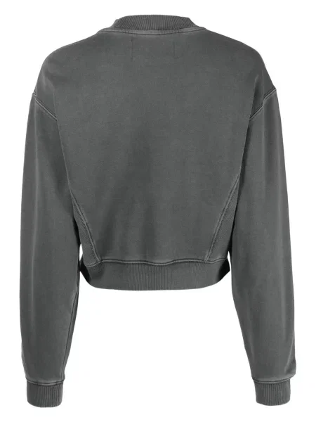 Raštuotas džemperis Calvin Klein Jeans pilka
