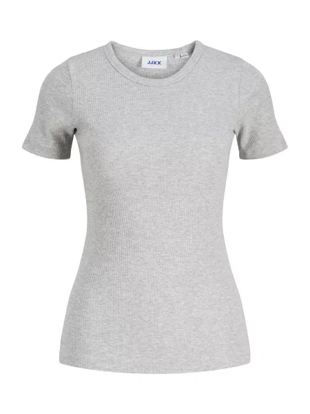 JJXX Tricou JXFRANKIE deschis gri