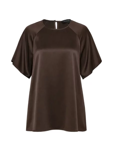 Top Lee Mathews din satin maro