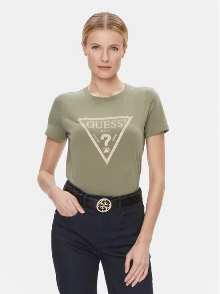 Guess Marškinėliai žalia