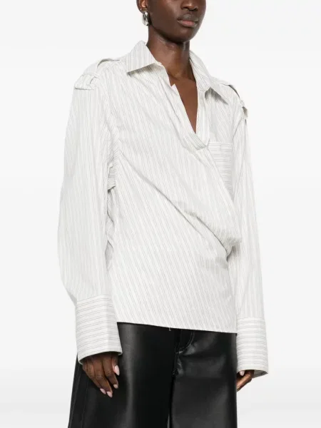 Koszula Iro w paski koronkowa