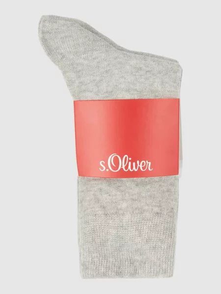Skarpety z elastycznymi prążkowanymi ściągaczami w zestawie 6 szt. S.oliver Red Label