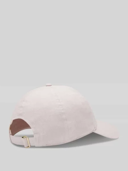 Boss Czapka Z Daszkiem Z Lnu Ari rosa