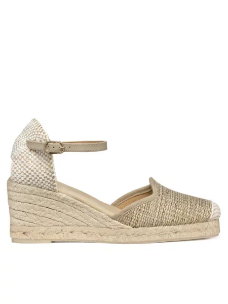 Espadryle Geox beżowe