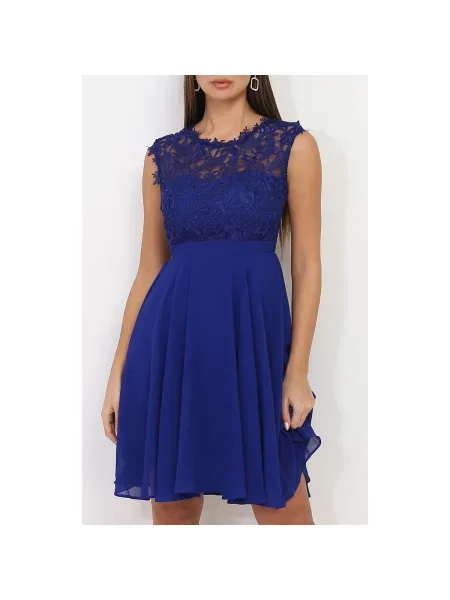 Haljina La Modeuse plava