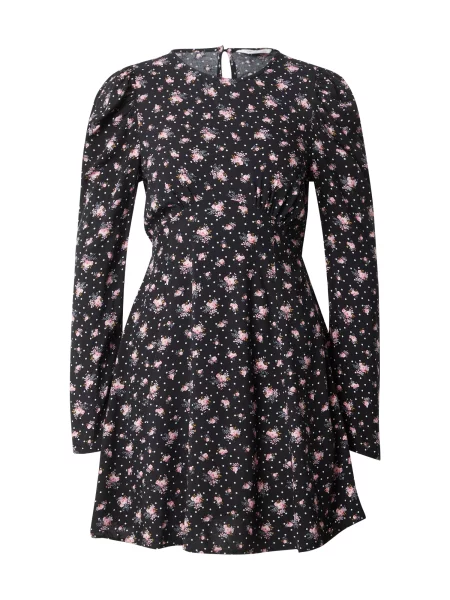 Miss Selfridge Rochie oliv / roz / negru alb
