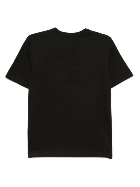 Tricou Jnby cu broderie maro