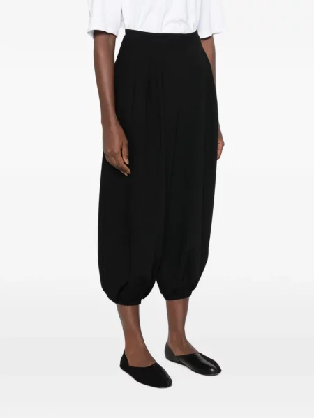 Pantaloni Source Unknown cu volane negru