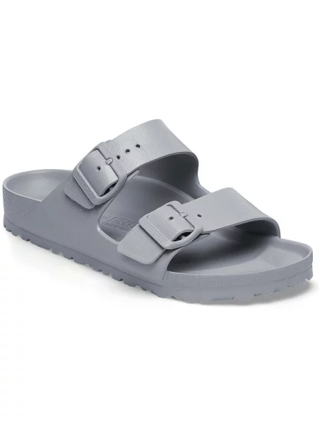 Félcipő Birkenstock strasszokkal szürke