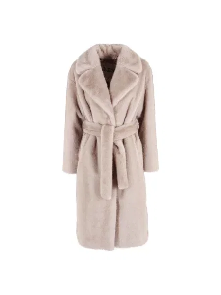 Futro futro Herno beżowe