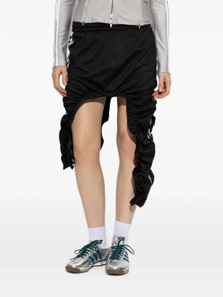 Șapcă Adidas cu bretele cu dungi cu imagine negru