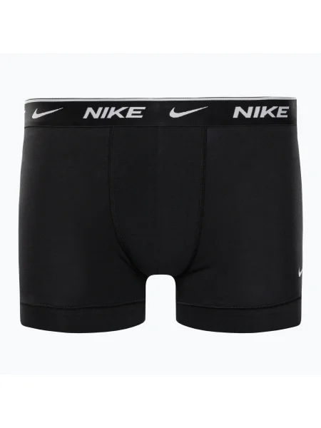 Boxeri pentru bărbați Nike Everyday Cotton Stretch Trunk IEV negru