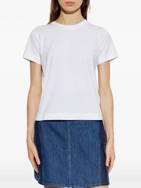 Tricou Givenchy cu imagine alb