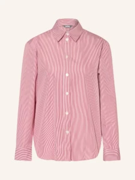 Mm By Max Mara Košile Panfilo tmavě červená bílá