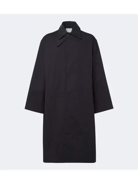 Trenci Studio Nicholson din piele albastru