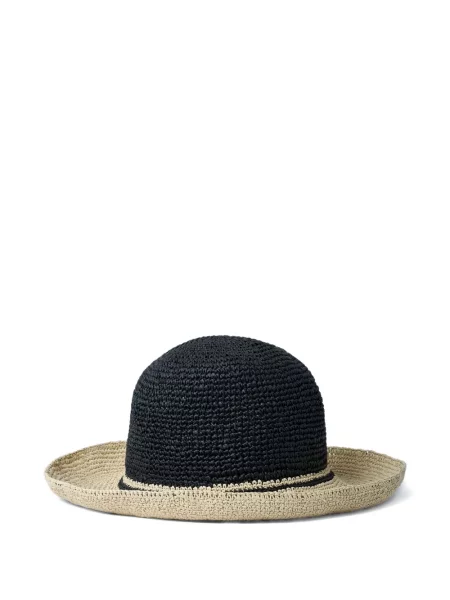 Pălărie Toteme de paie negru