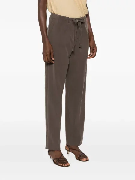 Pantaloni Giorgio Armani cu cordon gri
