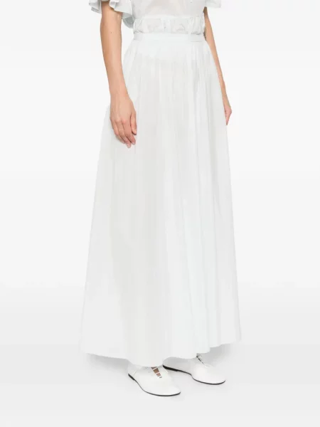 Spódnica midi Susanne Bommer w kształcie litery A niebieska