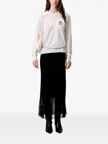 Pulover Claudie Pierlot alb