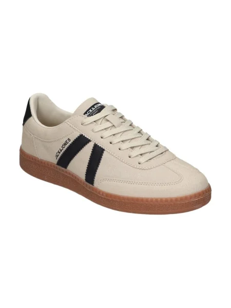 JACK & JONES Rövid szárú sportcipők JFWKIRK greige / fekete / fehér bézs