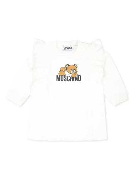 Sukienka dziecięca Moschino biała