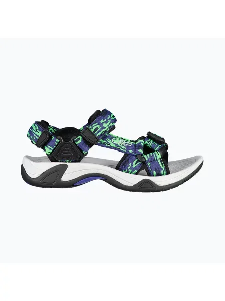 Sandały dziecięce CMP Hamal b.blue/verde fluo niebieskie