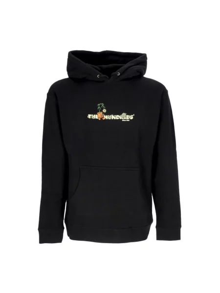 Bluza z kapturem The Hundreds z długim rękawem czarna