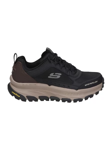 SKECHERS D'Lux Trekker trekové boty black/natural černé