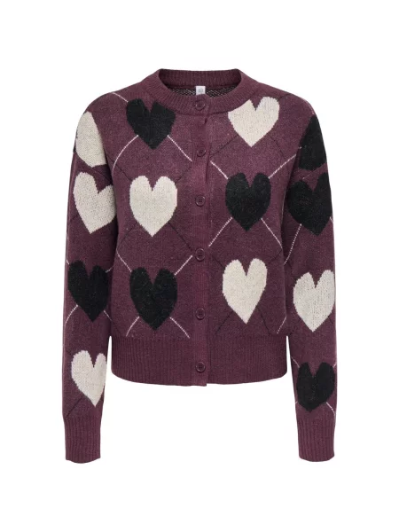 Cardigan Only roșu