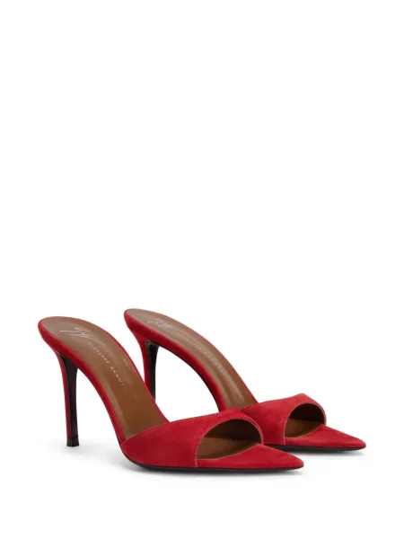 Papuci tip mules Giuseppe Zanotti roșu