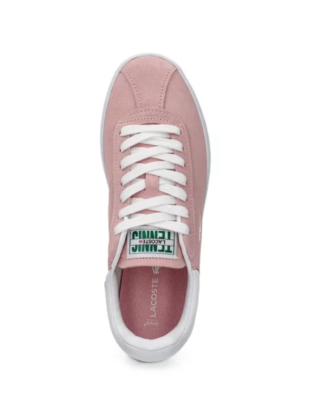 Sneakerși Lacoste cu imagine roz