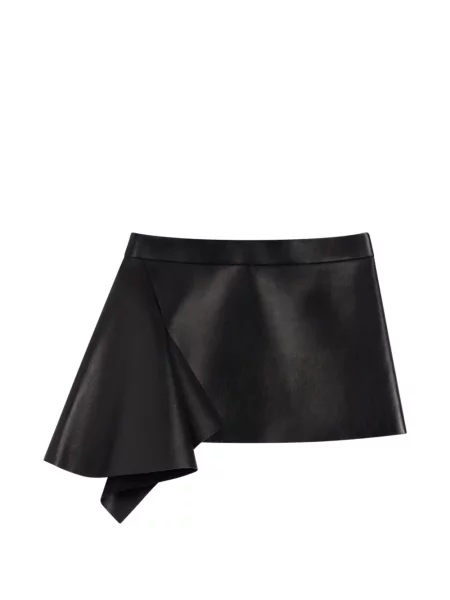 Fusta mini Givenchy cu volane asimetrică negru