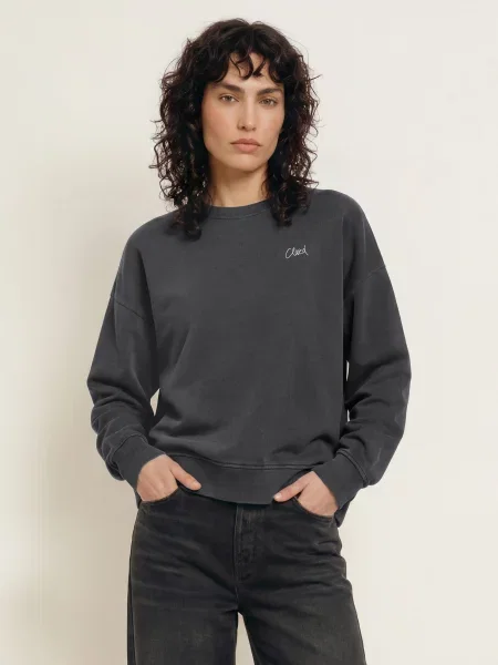 Closed Bluza Oversize schwarz biała