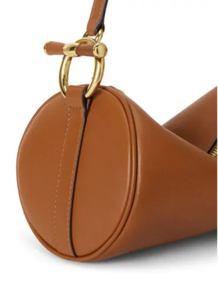 Kabelka LAUREN RALPH LAUREN hnědá
